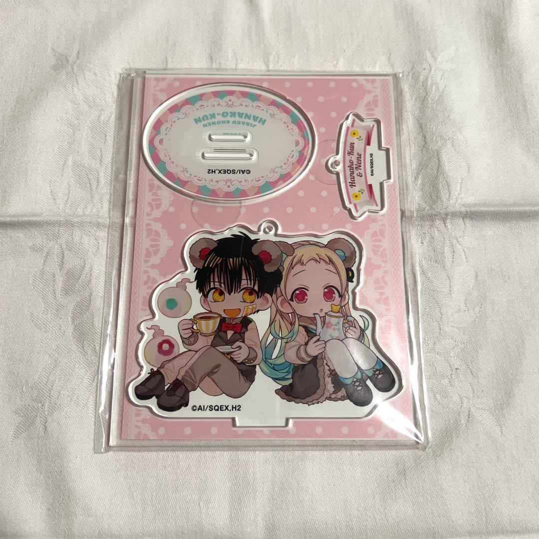 Jibaku Shounen Hanako-kun 2 Pair Acrylic Diorama Stand Keychain Hanako-kun & Nene