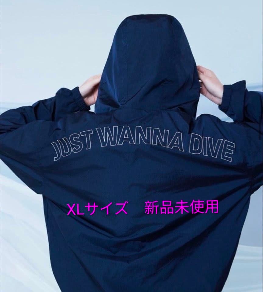 BTS 风衣夹克 DIVE 海军蓝 XL码