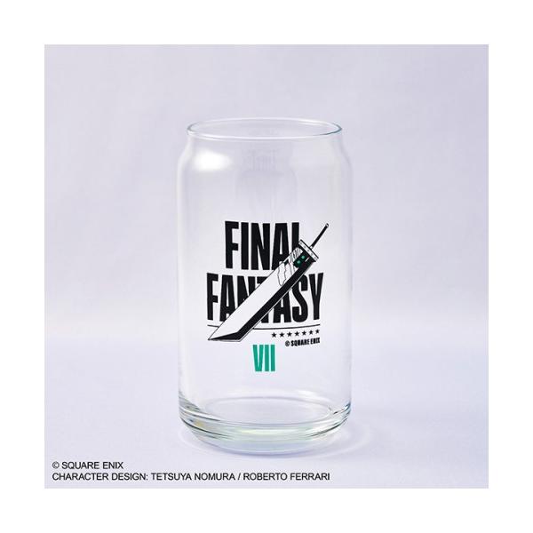Final Fantasy VII Rebirth Can-Shaped Glass Buster Sword / FF7 Goods