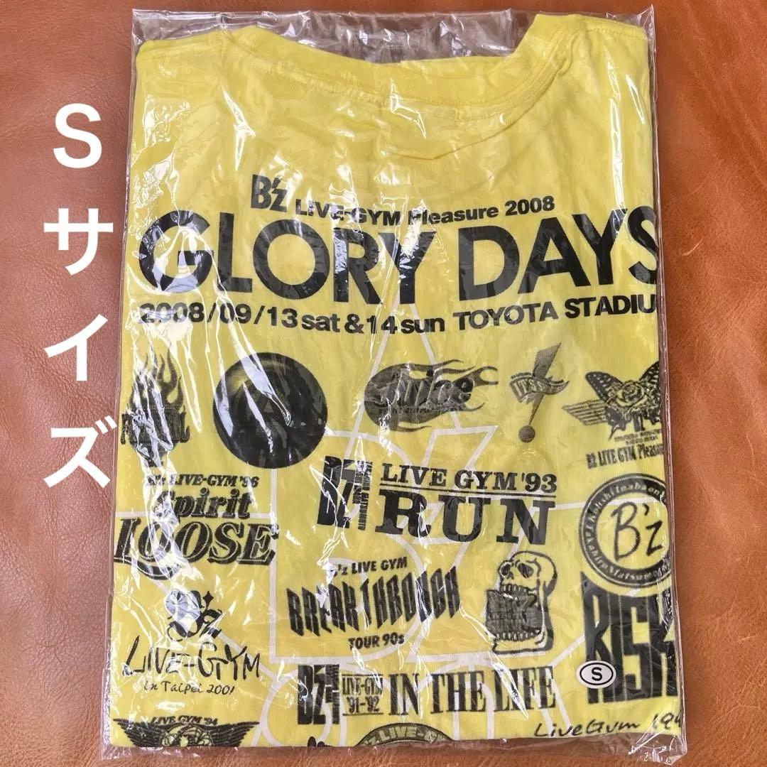 【全新未拆封】B'z 演唱会T恤 黄色 S码 GLORY DAYS