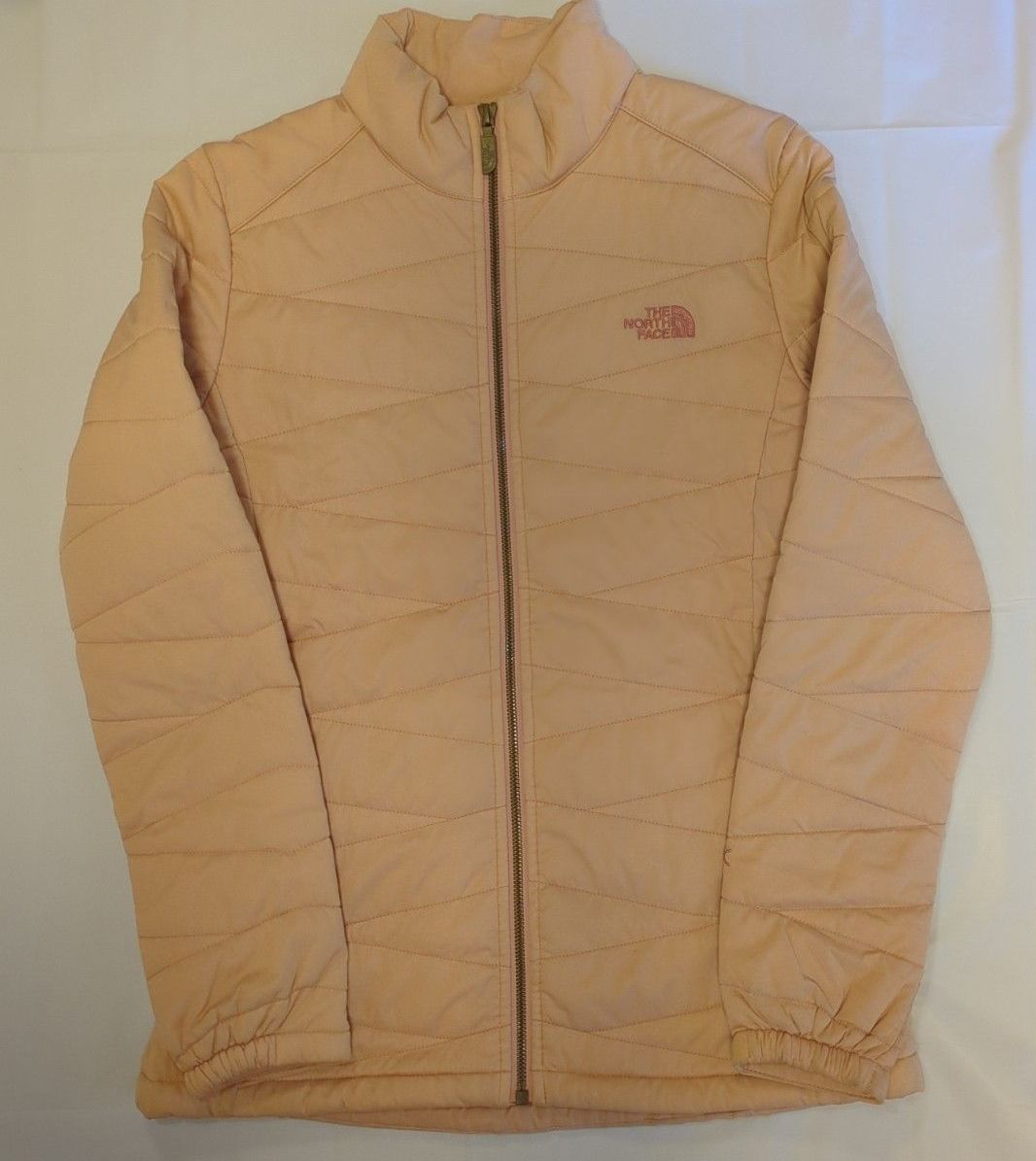 The North Face VX HEAT 女士S码绗缝夹克 桃色