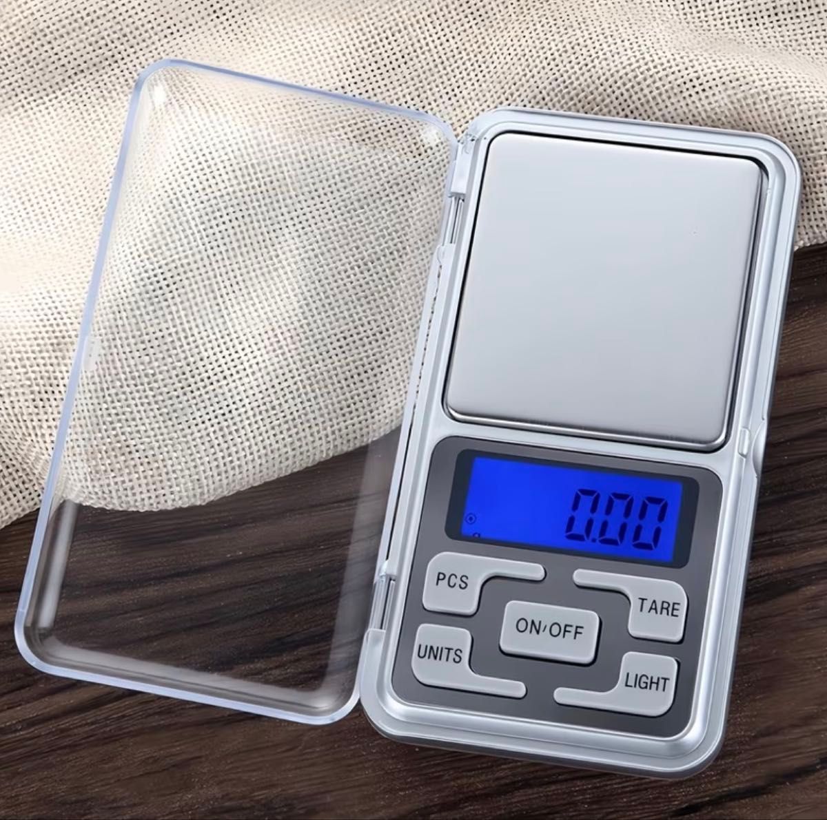 【新品未使用】デジタルスケール 精密計量 0.1g-500g 電子はかり 高精度