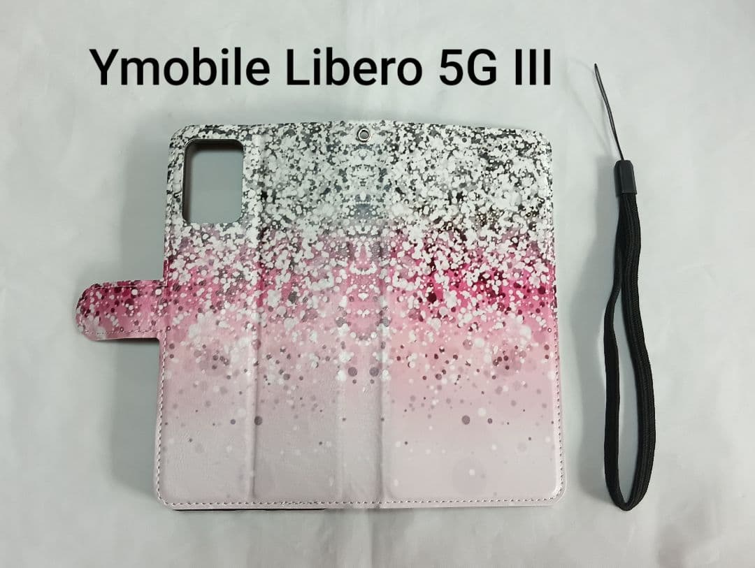 #М13 Libero 5G III 翻盖式手机壳 粉色渐变