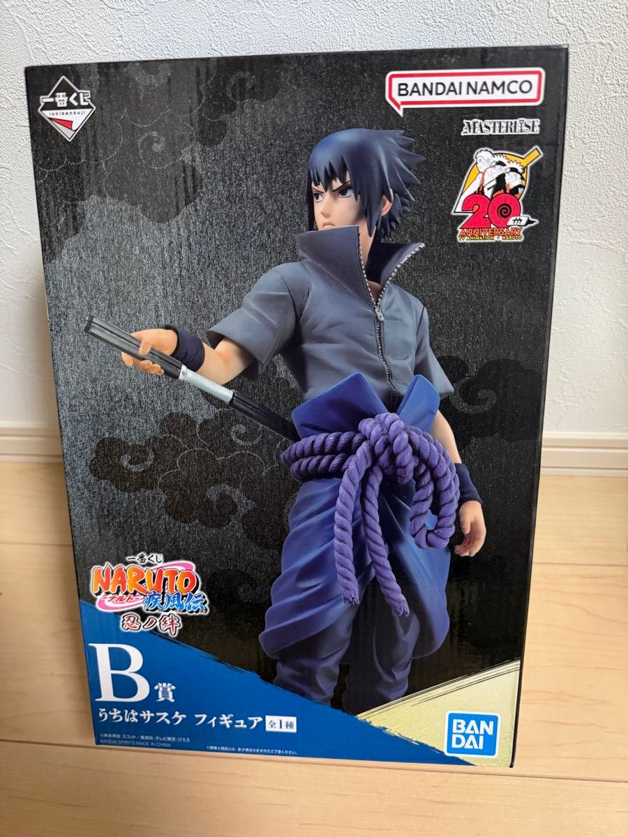 未开封 一番赏 NARUTO 疾风传 忍之羁绊 B奖 宇智波佐助手办 MASTERLISE