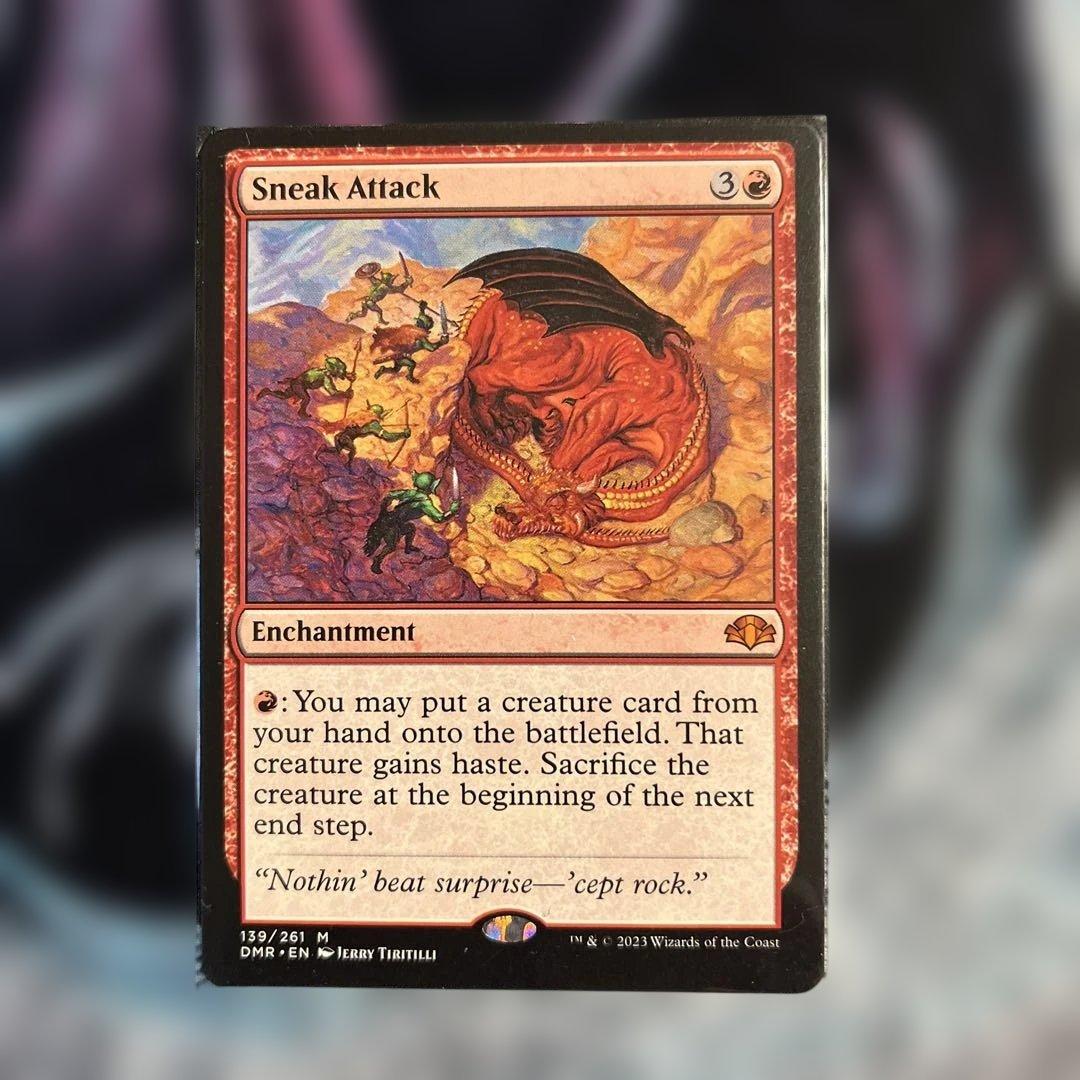MTG 偷袭 Sneak Attack 1张