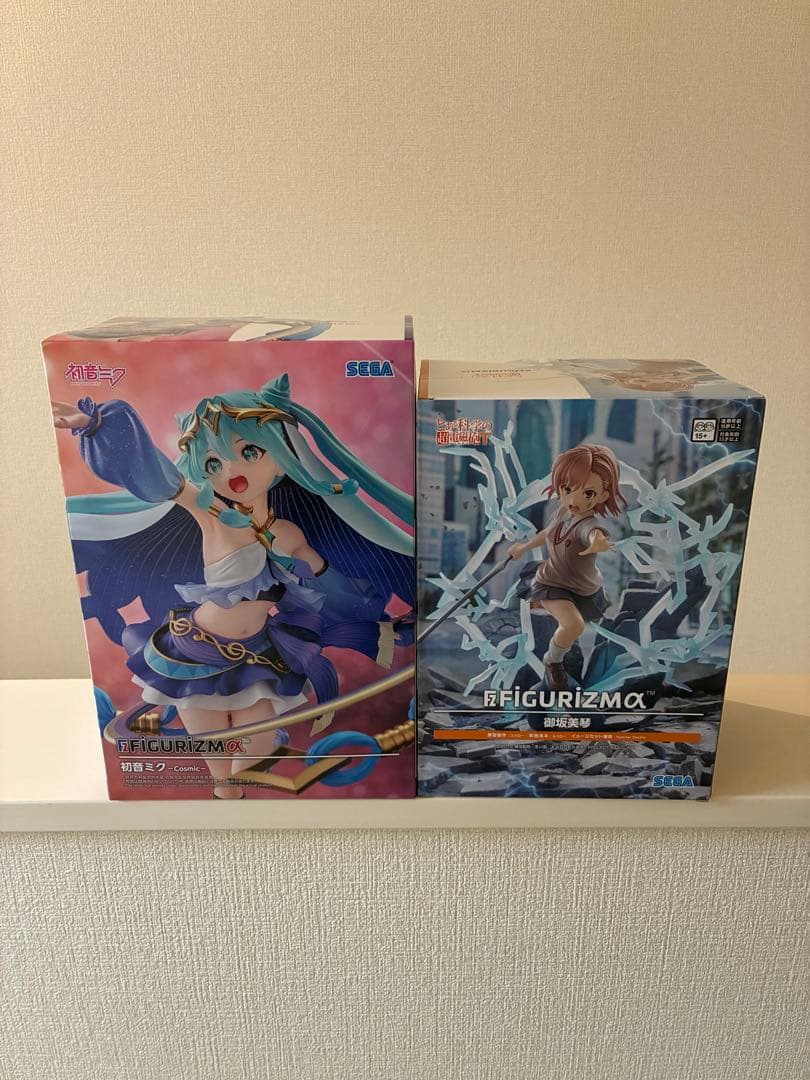 FIGURIZMα 初音未来Cosmic 某科学的超电磁炮T 御坂美琴 2个