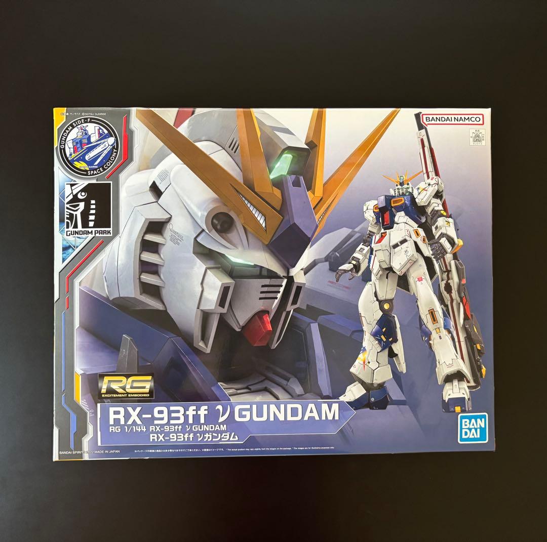 RG 1/144 RX-93ff ν高达 新品 未组装