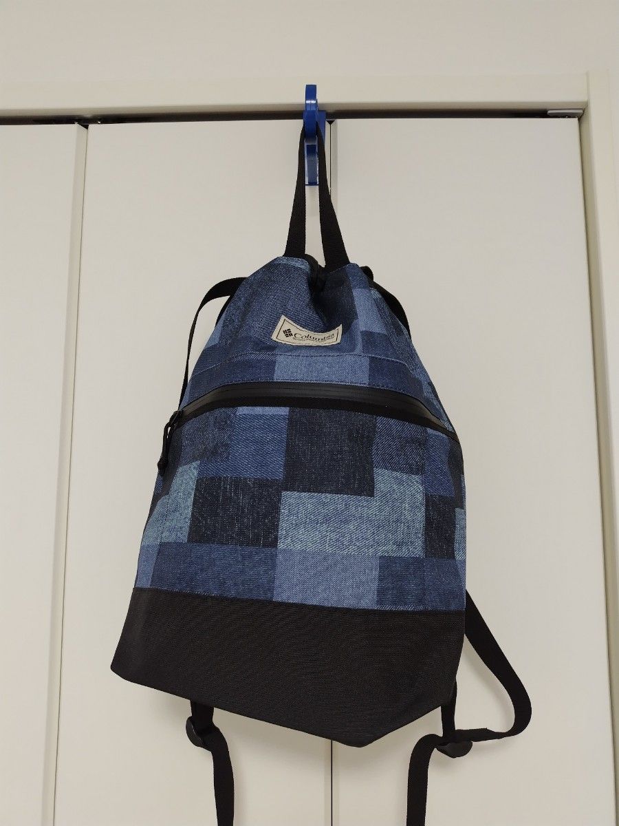Columbia Patchwork Pattern Knapsack Backpack