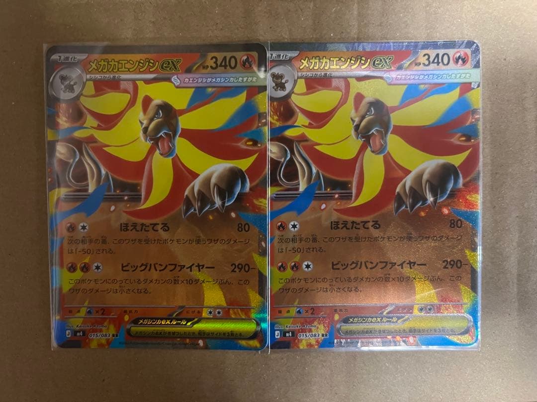Pokémon Card Mega Kainji EX 2-Card Set