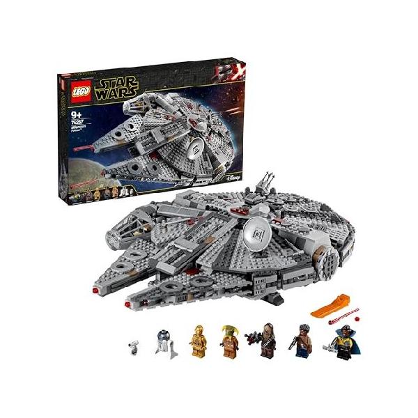 【并行进口】乐高 (LEGO) 星球大战千年猎鹰 (TM) 礼品75257玩具块生日礼物宇宙中男孩9岁以上