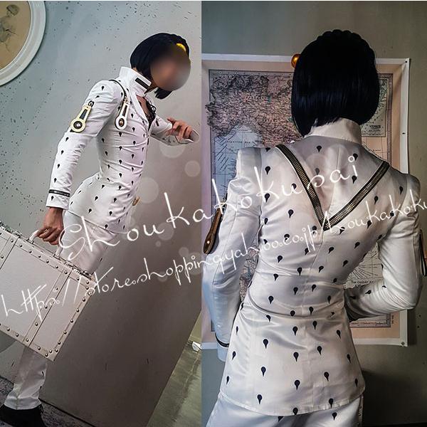 ジョジョの奇妙な冒険風 黄金の風 ブローノ・ブチャラティ コスプレ衣装 ウィッグ cos靴 cosplay コスチューム仮装変装 ハロウィン