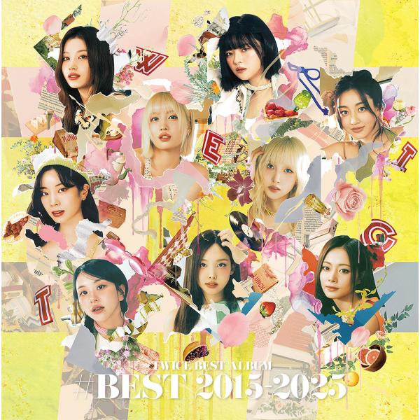 【免运费】[CD]/TWICE/TWICE精选专辑「#BEST 2015-2025」[附蓝光版初回限定盘]