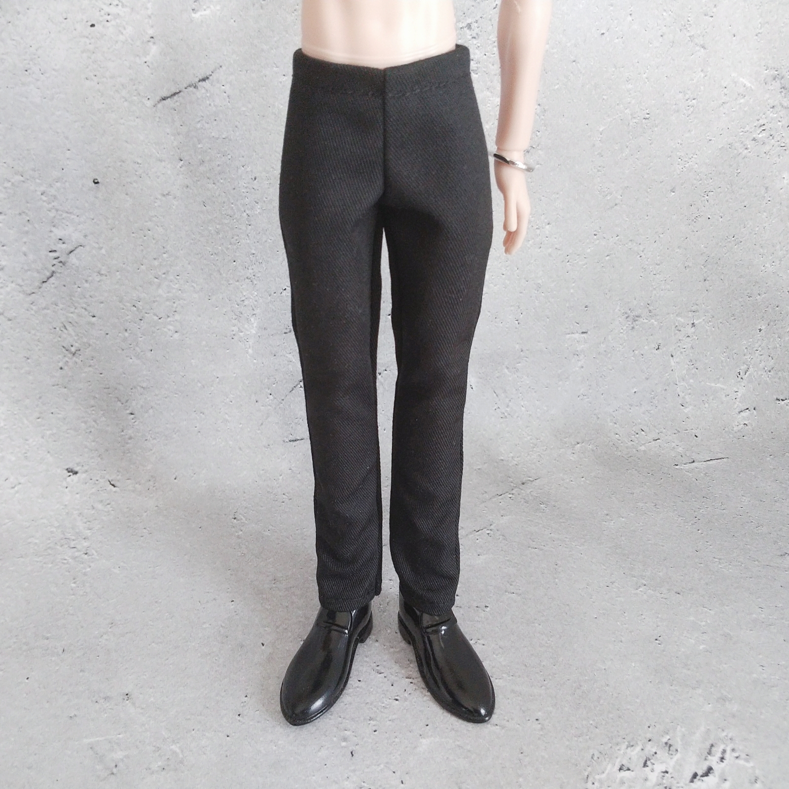BTS毛绒玩具服装 紧身裤（单件）手工制作 黑色