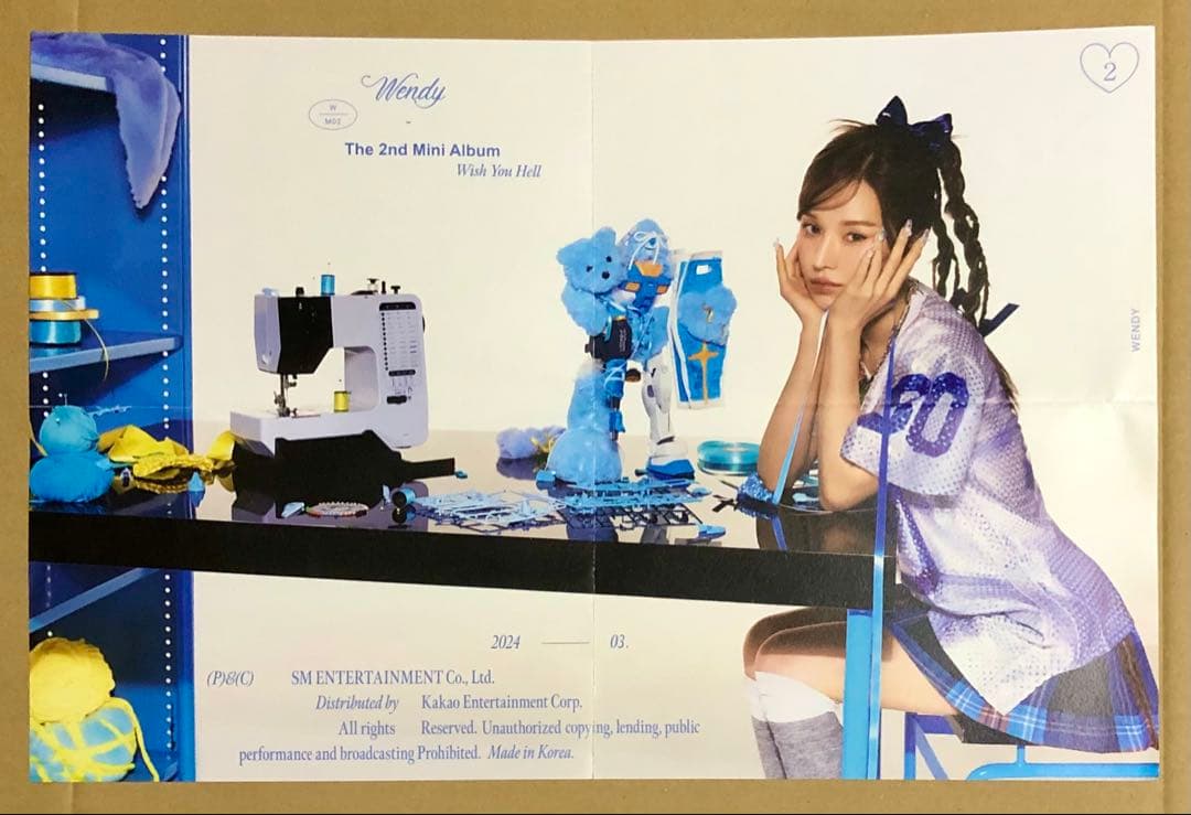 Red Velvet Wendy WYH 专辑 包装 海报 小卡
