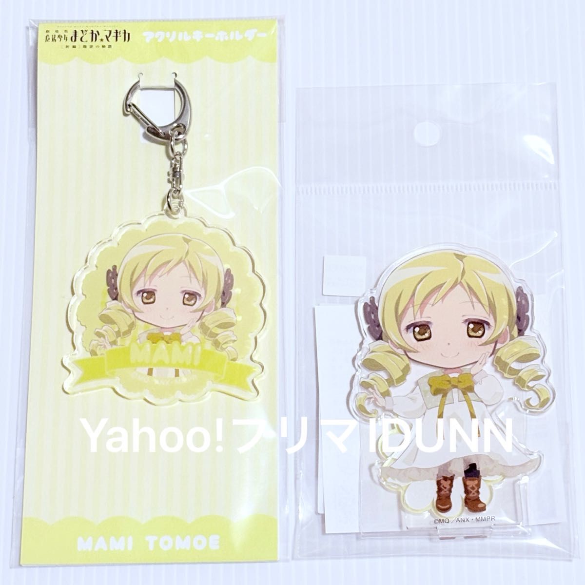 The Movie: Puella Magi Madoka Magica Acrylic Keychain Acrylic Stand One Piece Mami Tomoe Action Figure Anime Goods Animate