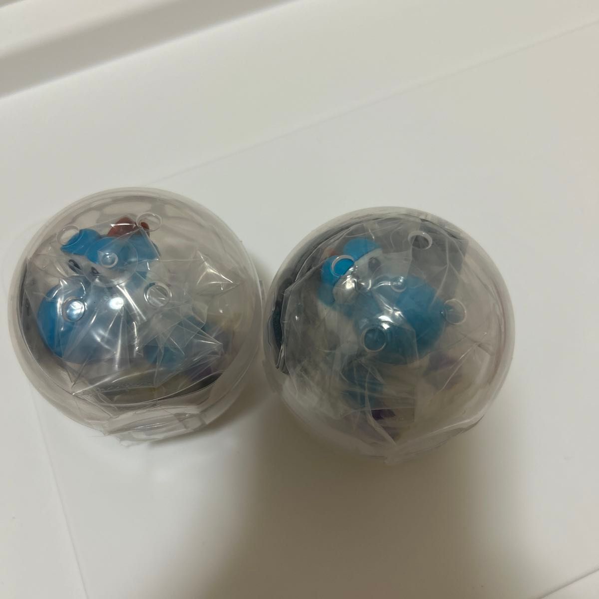 走走耀西 水蓝色 水蓝色耀西 胶囊玩具 扭蛋 2个装