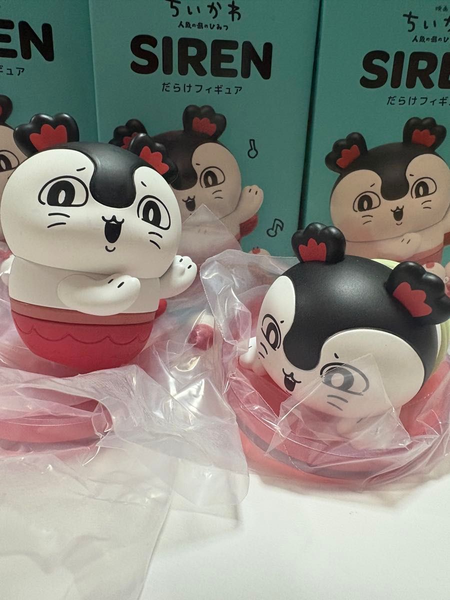 电影吉伊卡哇 人鱼岛的秘密 塞壬满溢手办 跳舞 哦~伊 哦伊