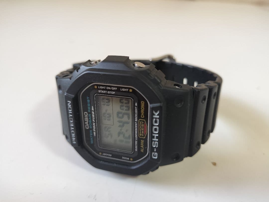 CASIO G-SHOCK Wristwatch Black 5600
