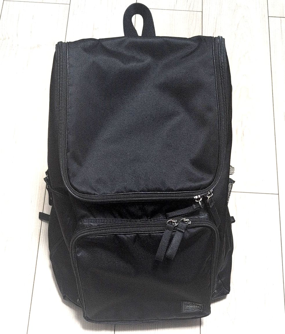 PORTER Backpack, Black, Yoshida Bag