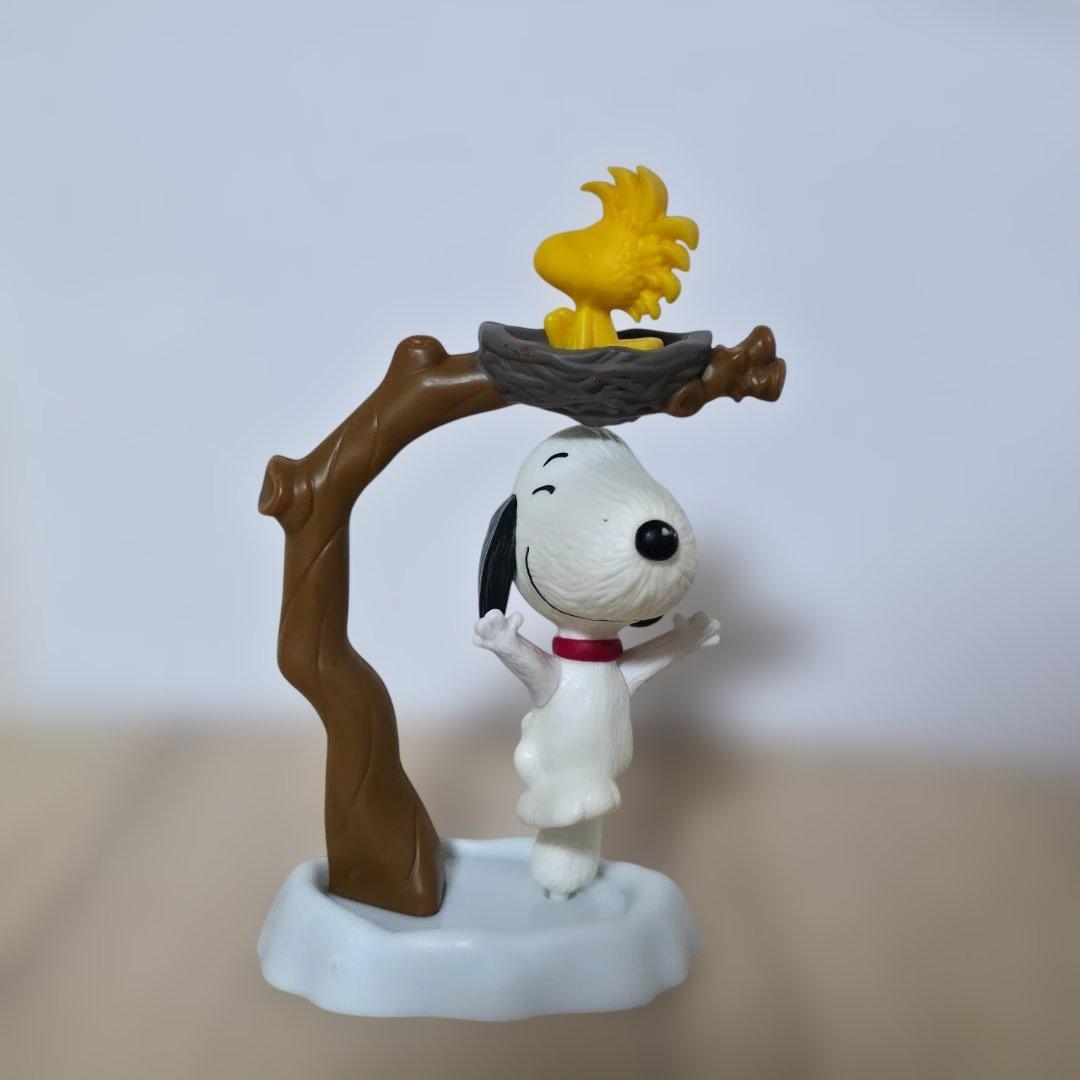 McDonald's Happy Set Snoopy & Woodstock Figure