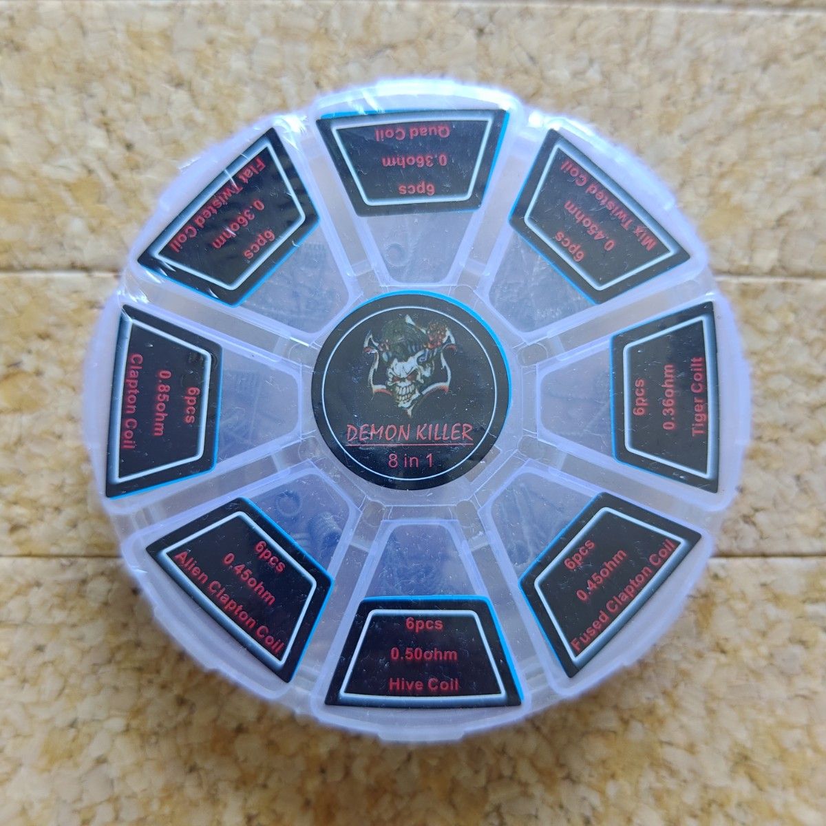 【新品未开封】DEMON KILLER 8in1vape用线圈组件48个装的预制