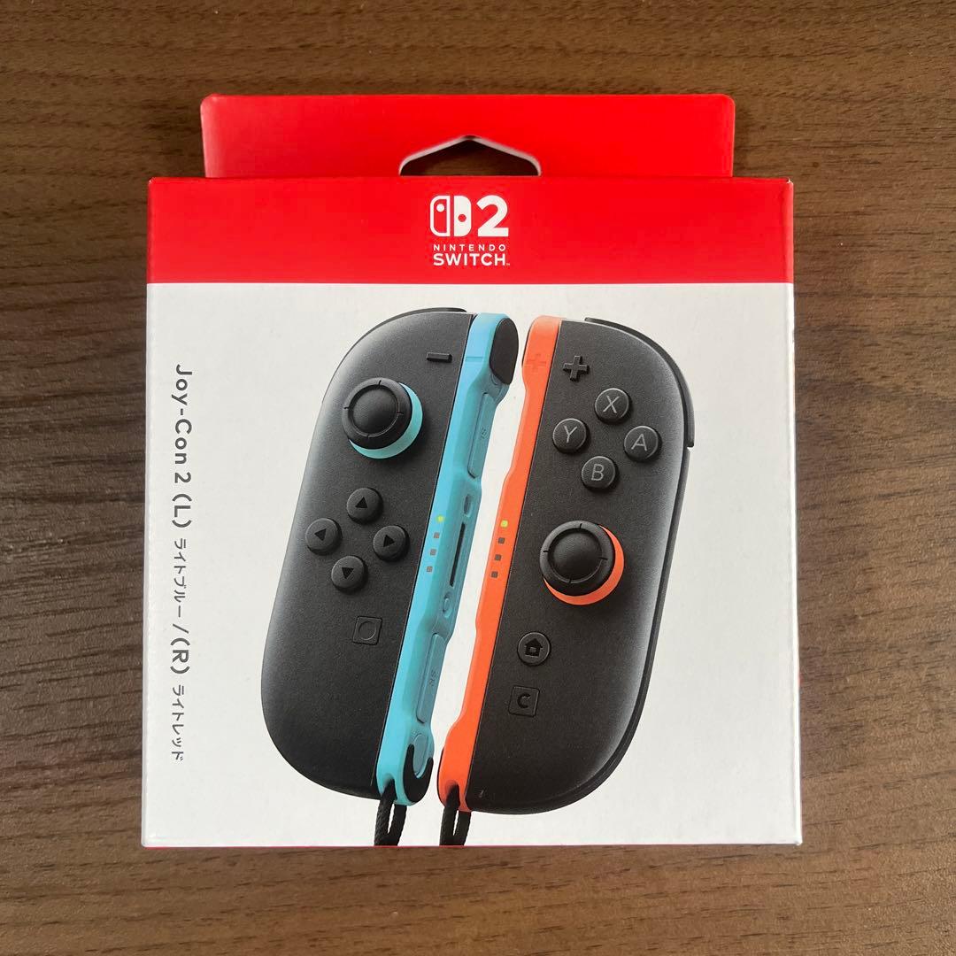 Nintendo Switch 2 Joy-Con 浅蓝色/浅红色
