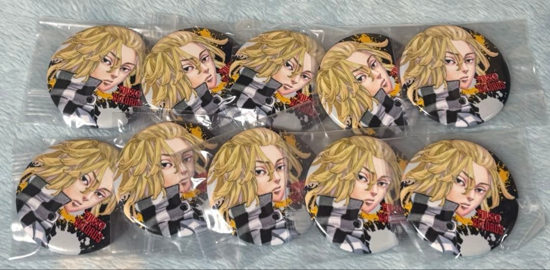 Tokyo Revengers East Rive Sano Manjiro Mike Tower Records Can Badge