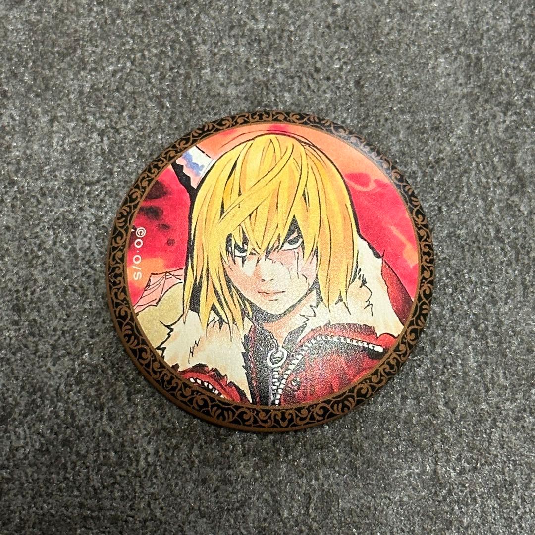 DEATH NOTE Melon Leather Can Badge