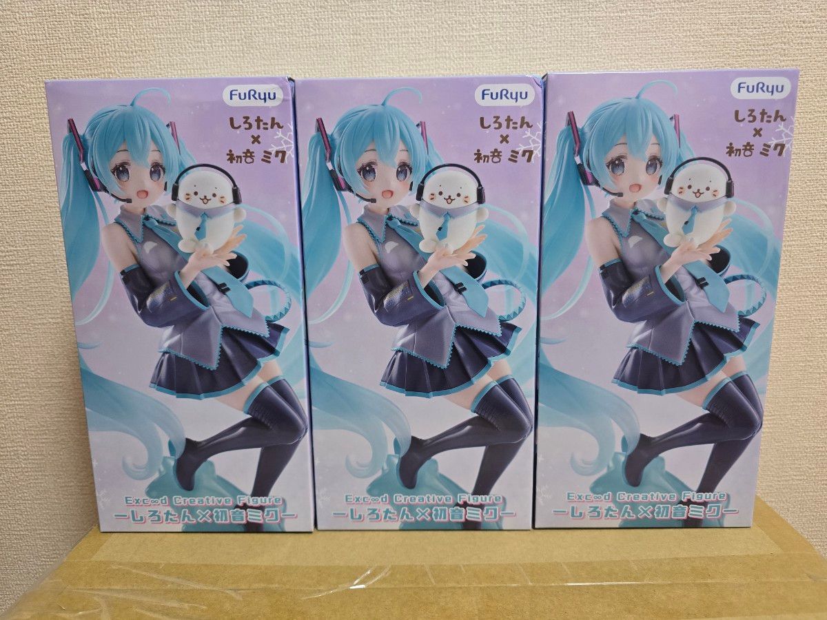初音未来 × 初音未来Exc ∞ d Creative Figure 3个套装