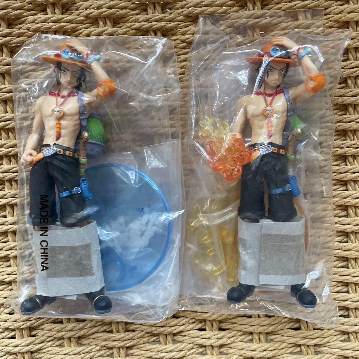 未开封★海贼王 造型手办 波特卡斯·D·艾斯 2个套装