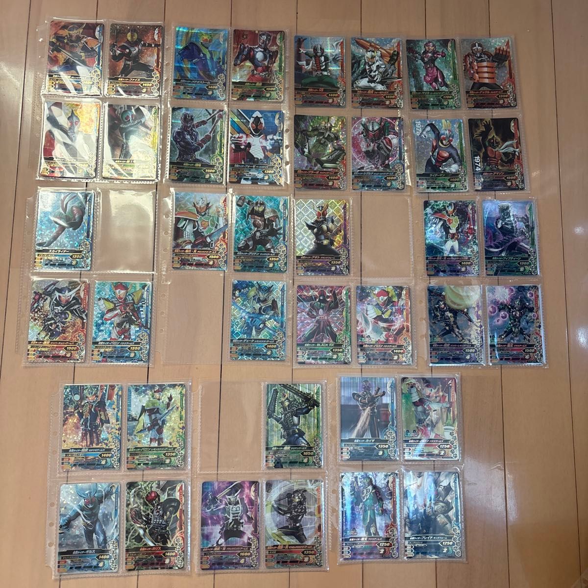 第一弹 ~ 第六弹SR40枚套装假面骑士战斗
