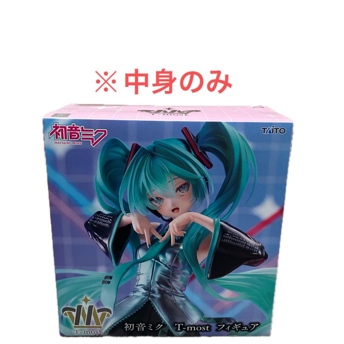 初音未来 T-most 手办 Taito 仅含内容物