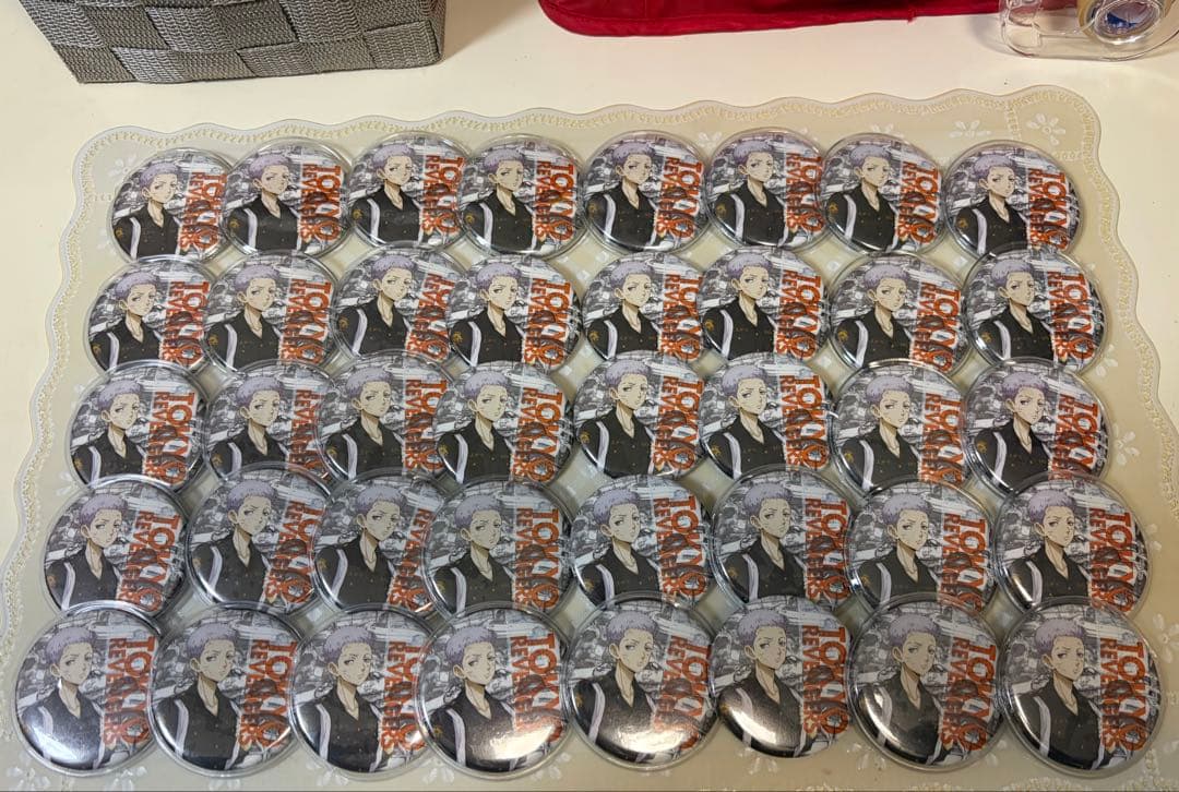 Takashi Mitsuya Can Badge Set of 40, Toreibe