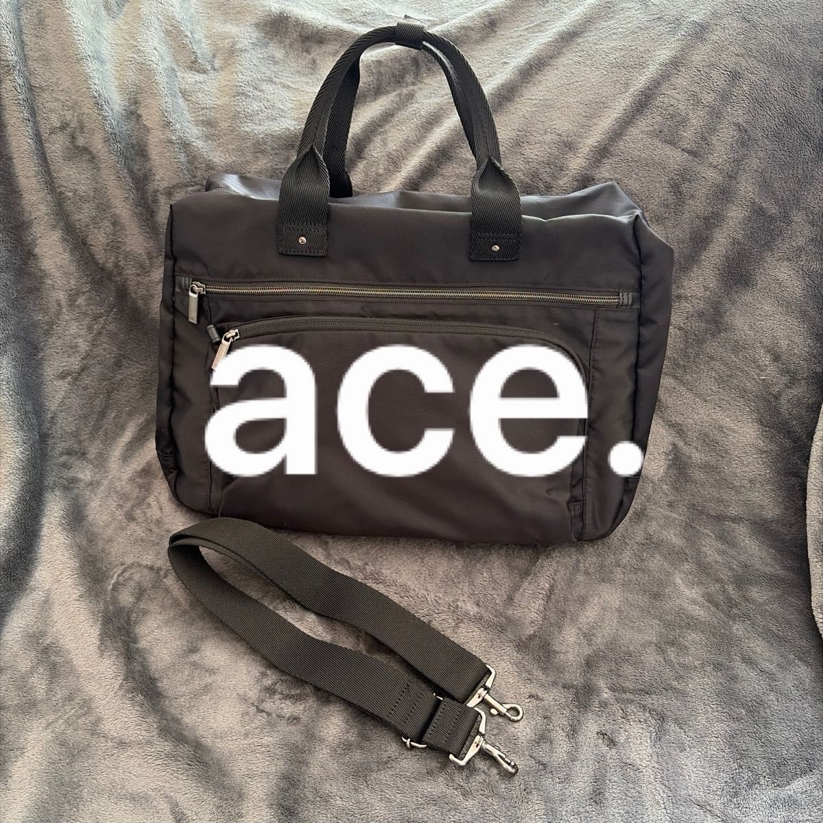 ace. 波士顿包 黑色 2way 包 旅行包