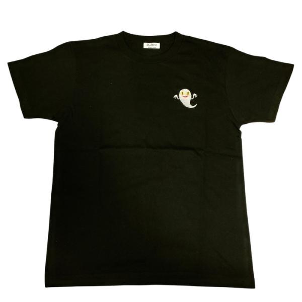 (M) ねないこだれだ Tシャツ 刺繍 絵本 グッズ せなけいこ おばけ