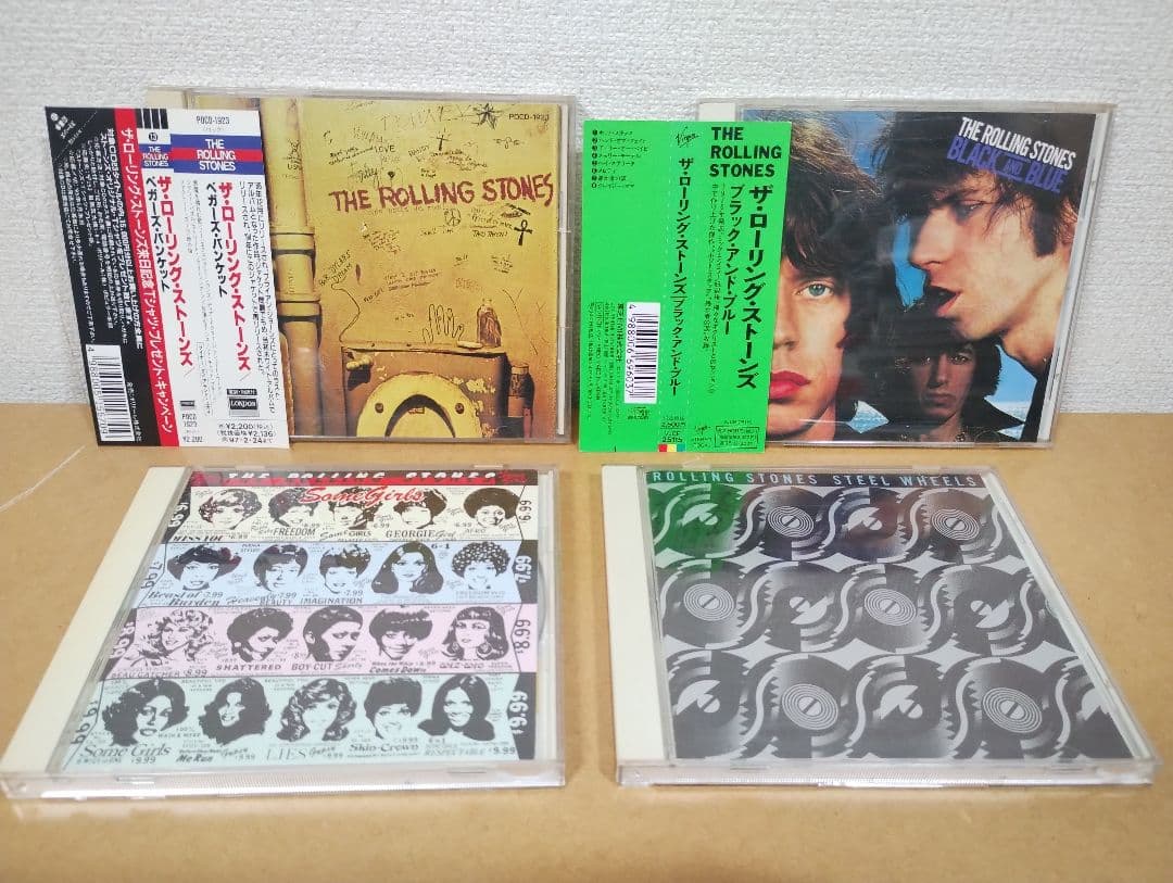 ■ The rolling stones国内盘CD 4枚套装beagers banket等