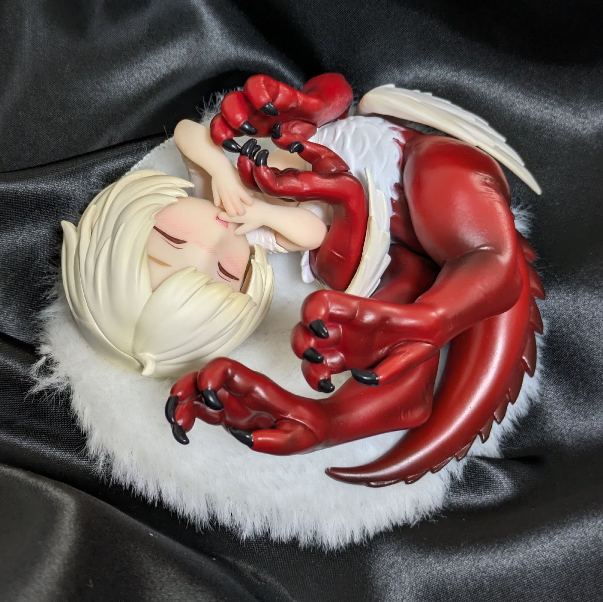 ◆ ダンジョン飯【おやすみ キメラ ファリン・トーデン】 10cm◆ 完成品 フィギュア◆ ファリゴン◆ 炎竜 #ガレージキットモデル