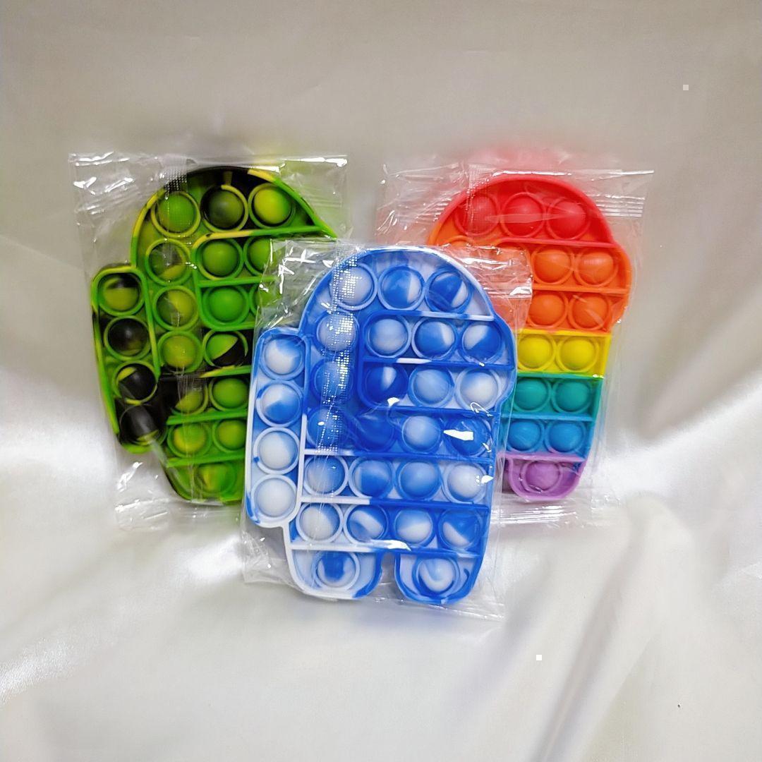 [3 pcs] Push Pop Bubble Alien Astronaut Squeeze Toy Stress Relief