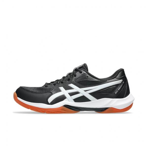 ASICS GEL-ROCKET 12 WIDE Gel Rocket 12 Wide 1073A081 Men's Ladies Volleyball Shoes: Black x White asics