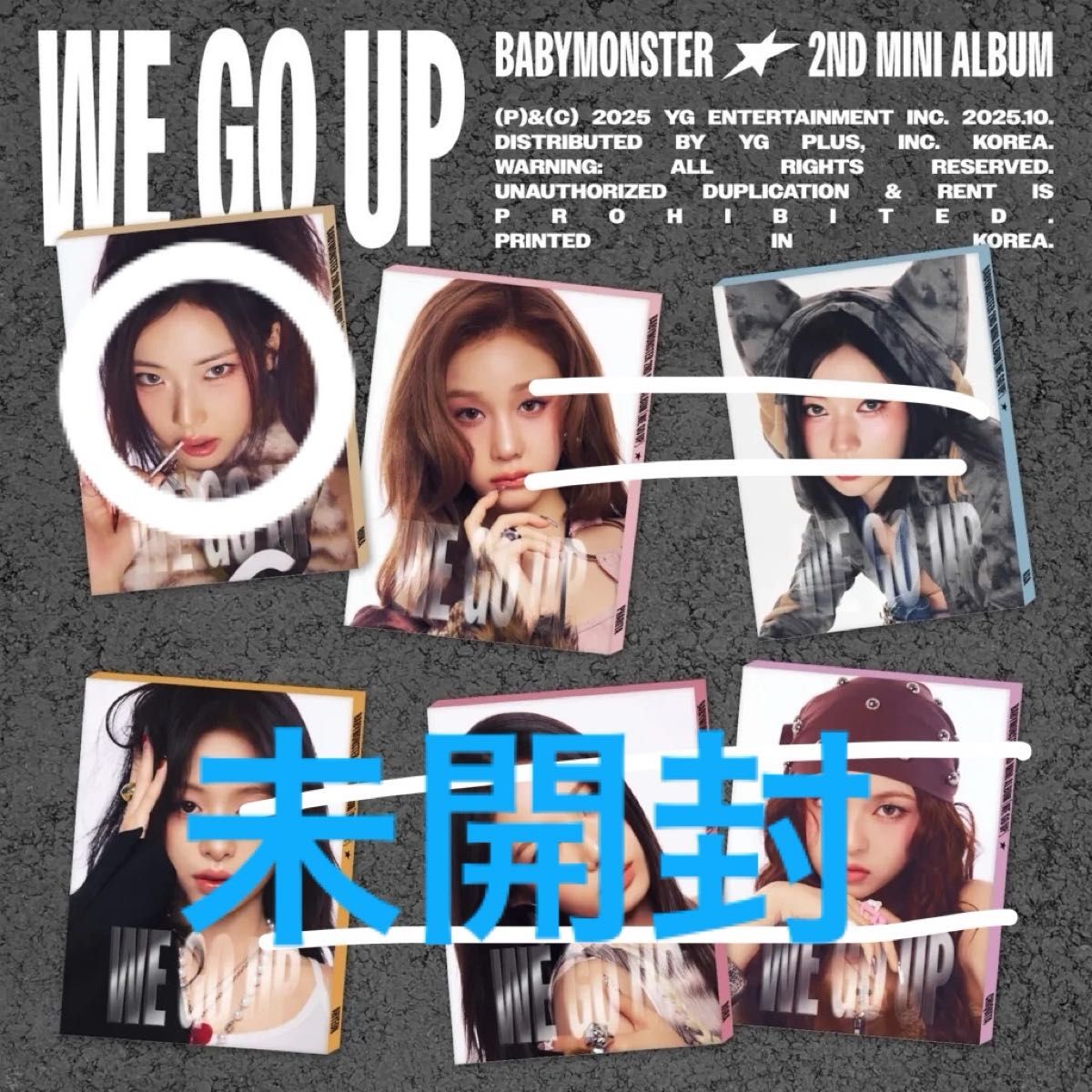 BABYMONSTER 第二张迷你专辑 WE GO UP 鲁卡 RUKA