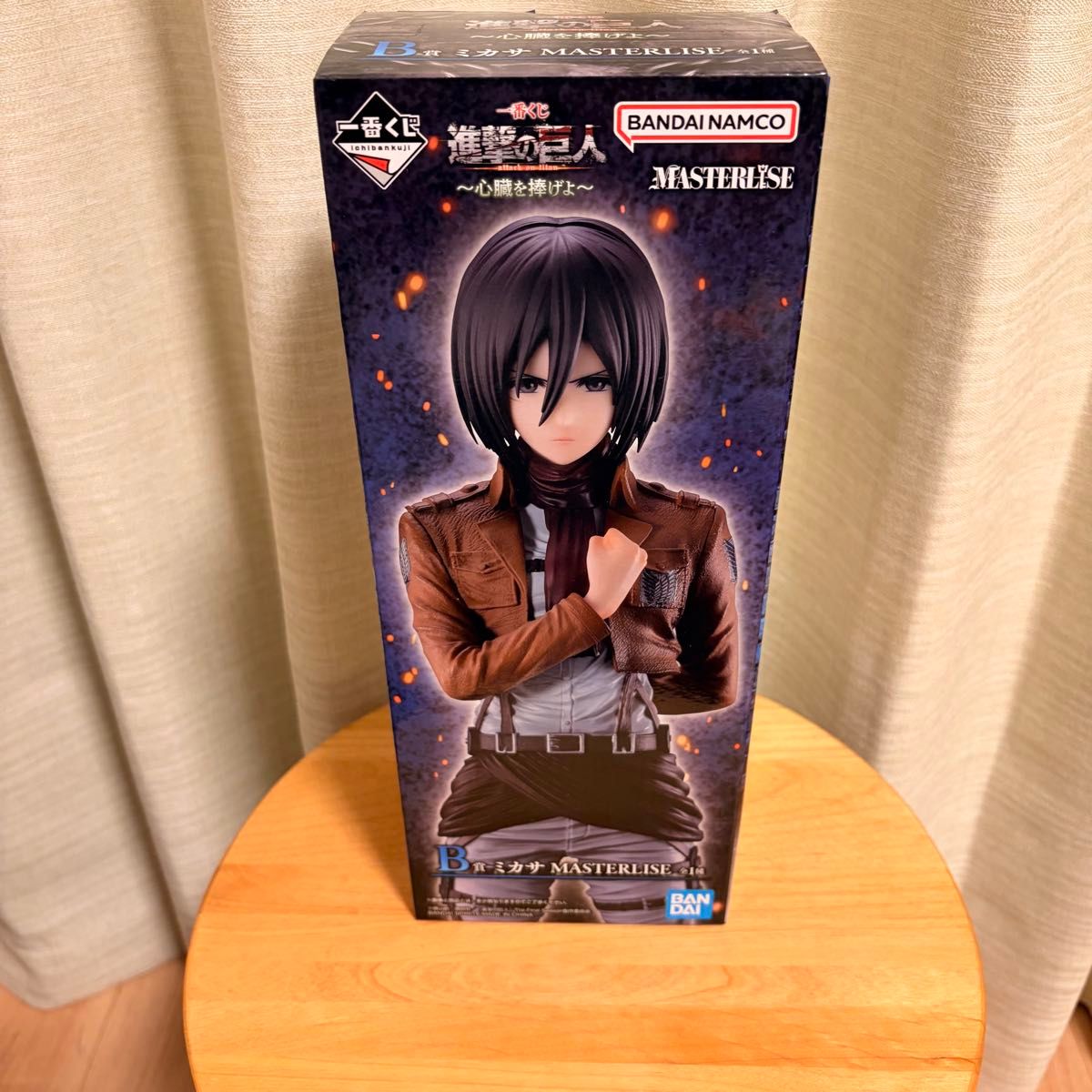 Ichiban Kuji Attack on Titan Heart of Giving B Prize Mikasa MASTERLISE Figure