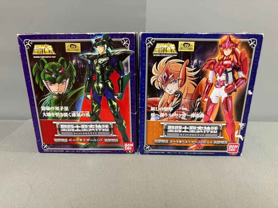 Saint Seiya Myth Cloth Zeta Star Mizar Sid Benaetna Shmeme 2-Piece Set