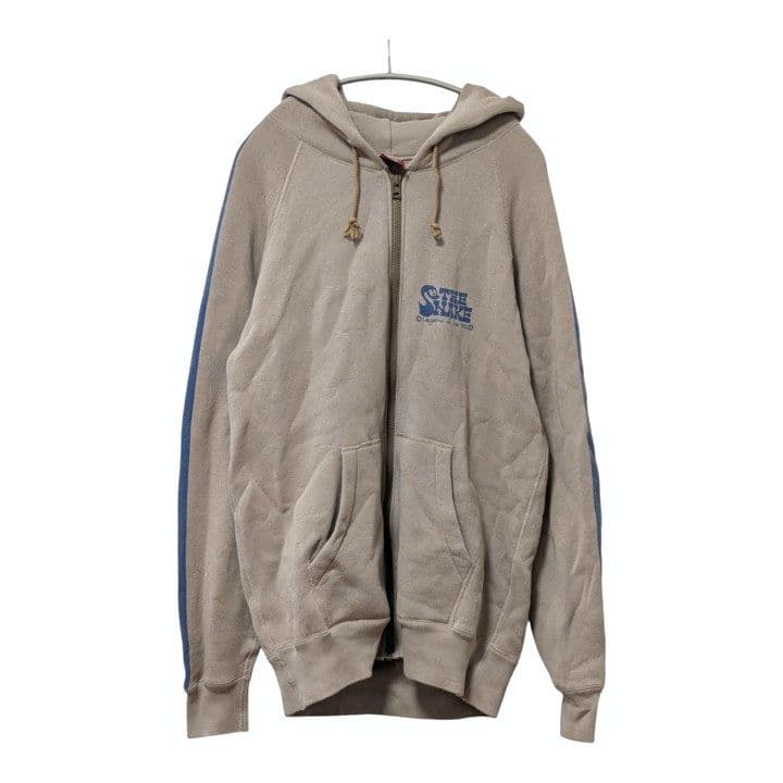【 90s 初期/稀有】Hysteric Glamour 双面印花拉链连帽衫 米色