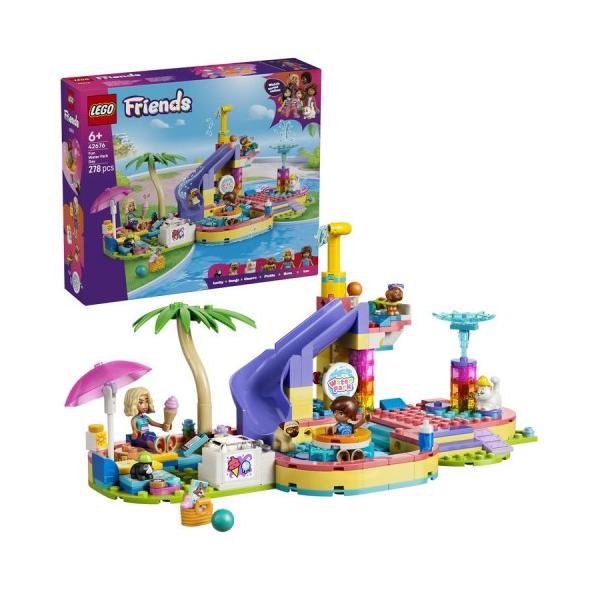 LEGO 乐高 Friends 欢乐水上乐园 42676 玩具 儿童 乐高 积木 6岁