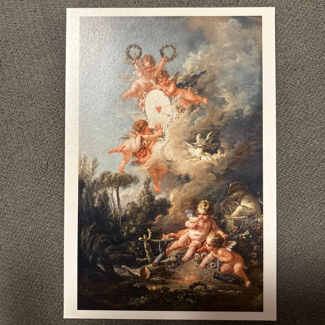 卢浮宫博物馆展 明信片 阿莫尔的靶子