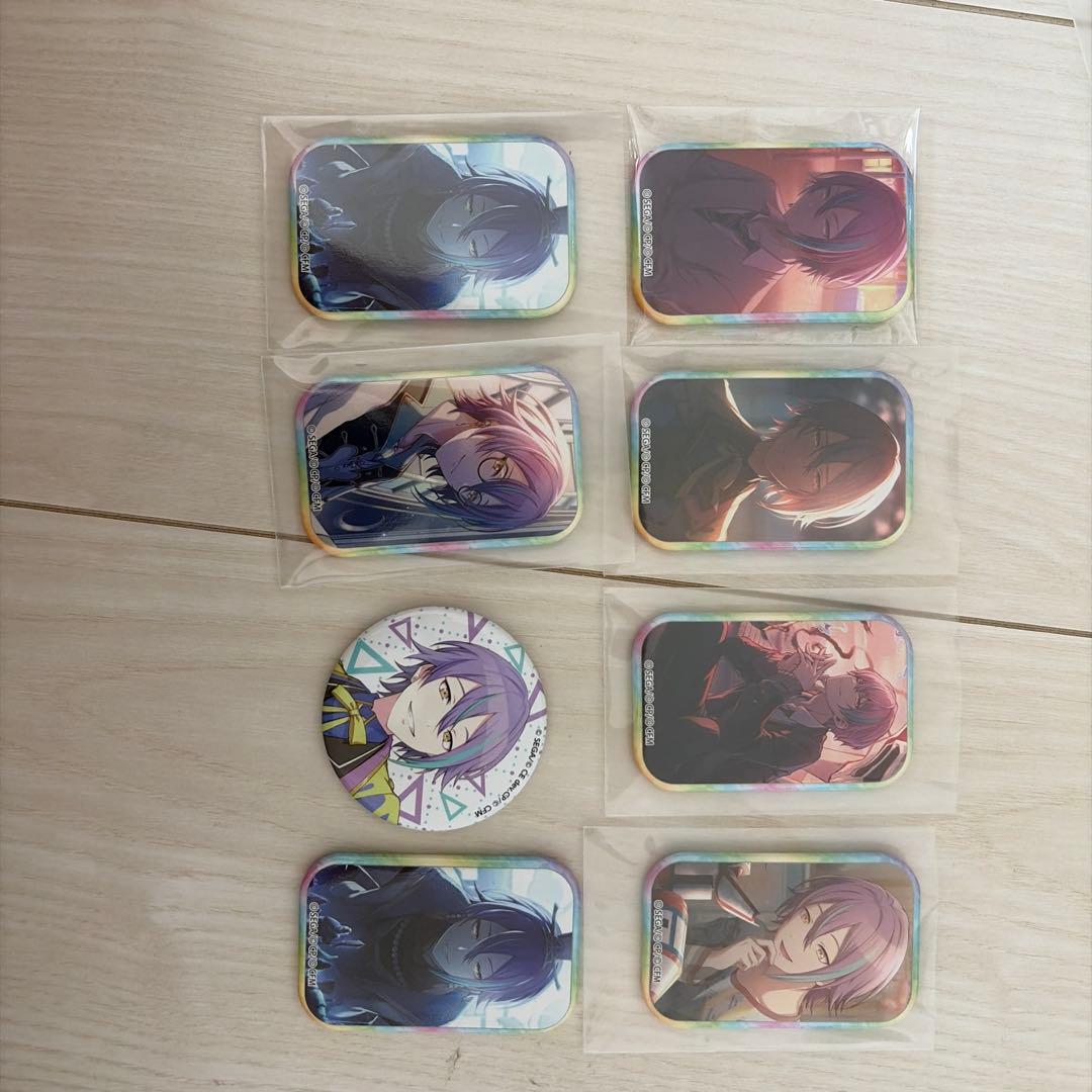 Kamuyurui Project Sekai Can Badge 8-Piece Set