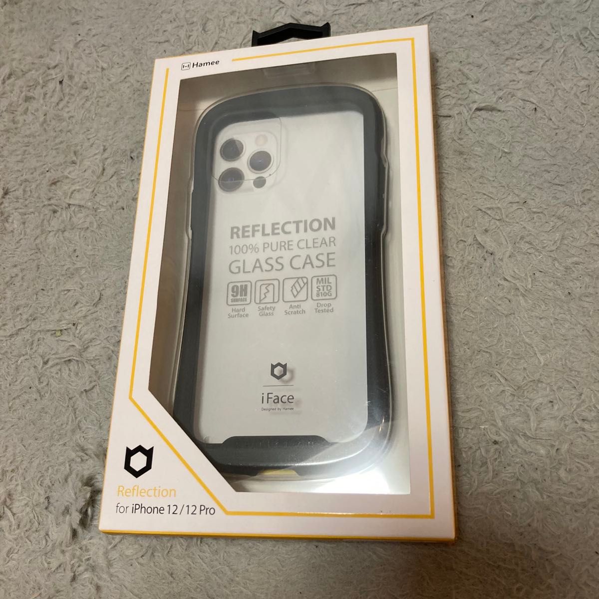 黑色iFace Reflection iPhone 12/12pro黑色未开封