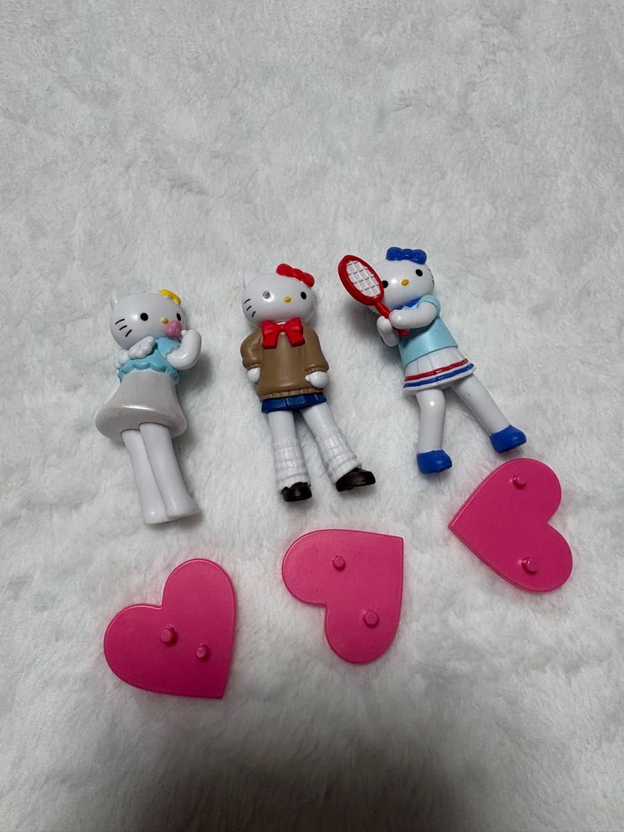 Hello Kitty 风格升级手办收藏系列 3件套