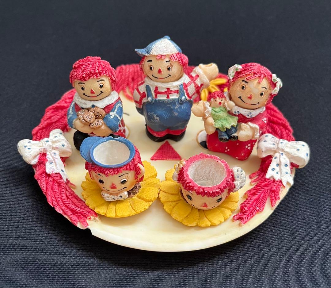 Raggedy Ann & Andy Miniature Tea Set