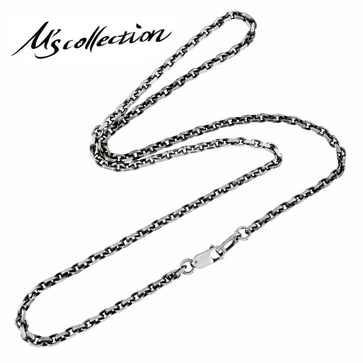 ★品相极佳★ M's collection SV项链链 银色 SILVER 925 项链 链条